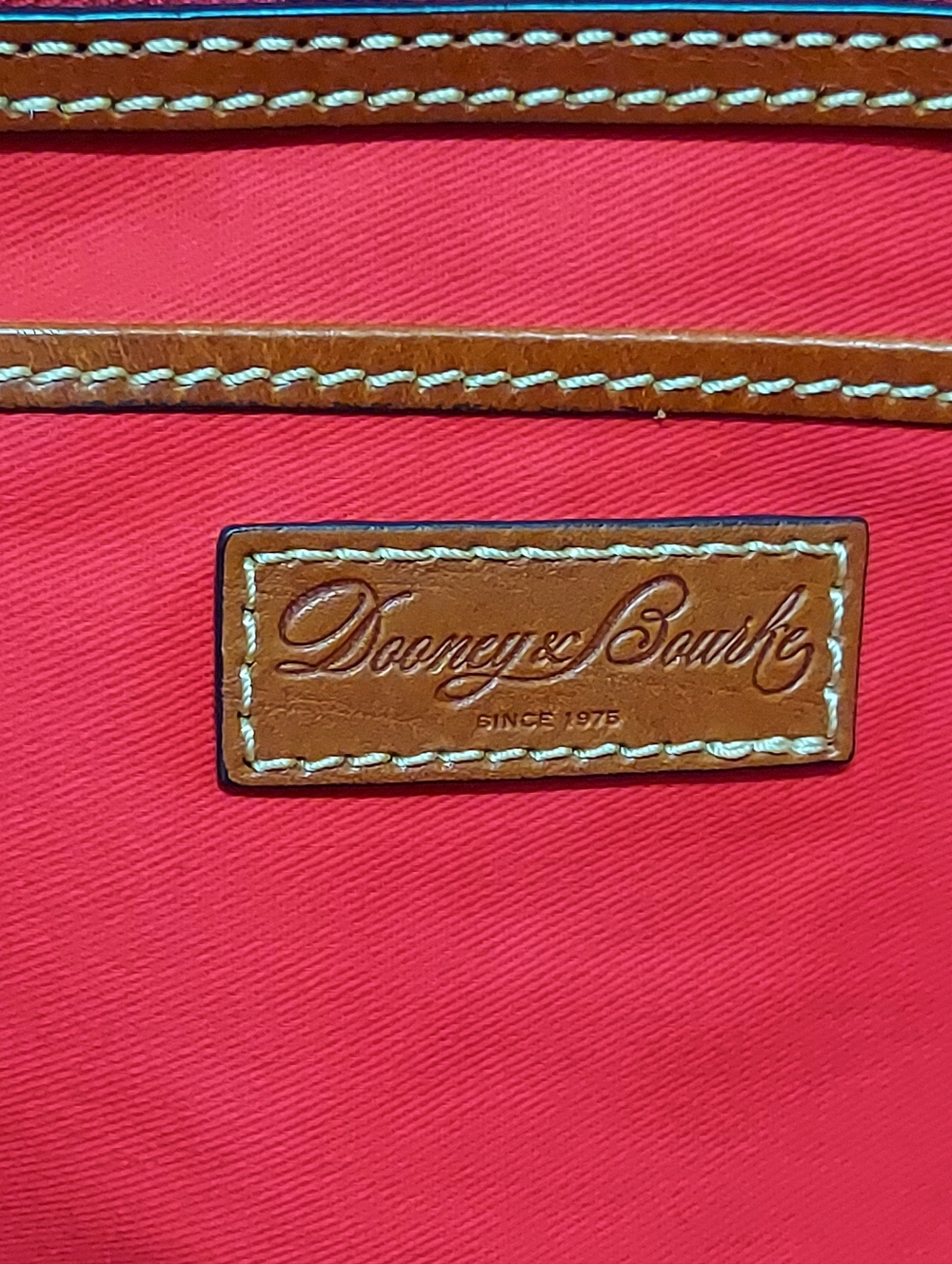 Dooney & Bourke Shannon Plum Leather Shoulder Bag Very Gently Loved - Picture 10 of 13